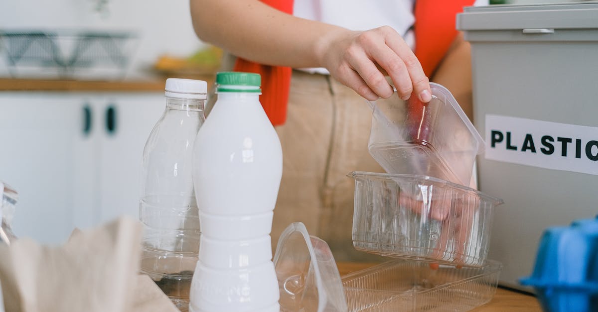 How do you dispose of garbage waste?