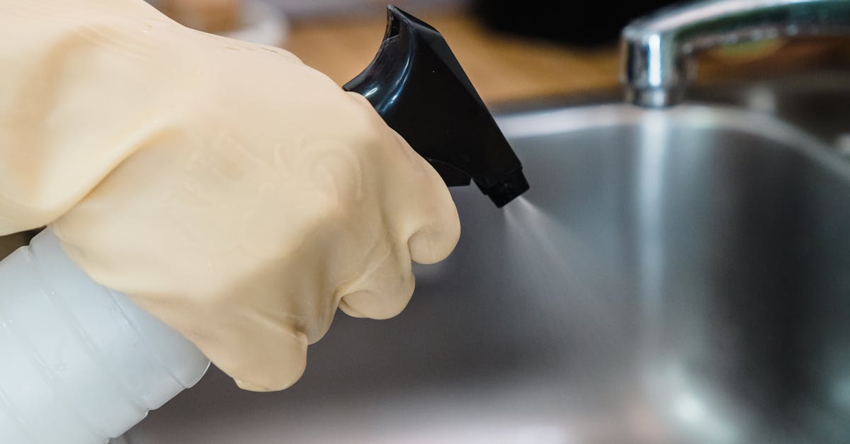 What does a deep clean of a kitchen include?