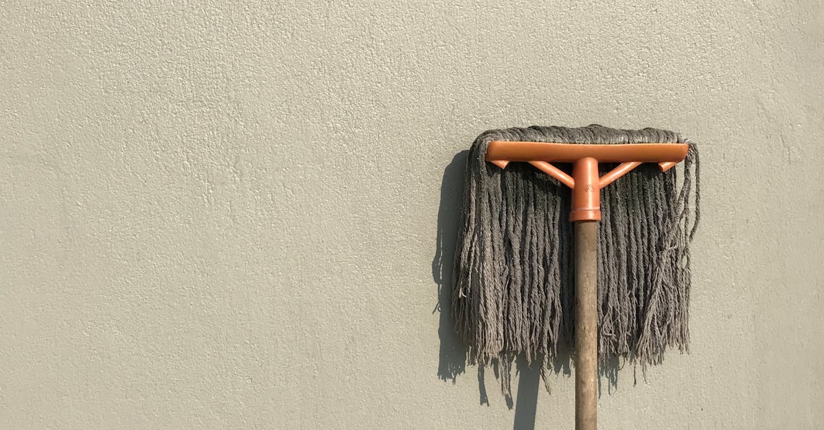 What does mopping do?