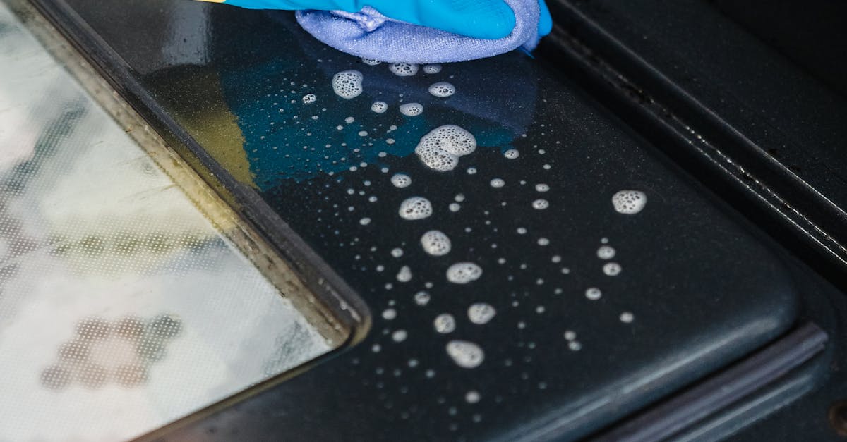 What is the best way to clean a really dirty oven?